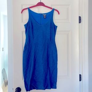 Royal Blus Zac Posen cocktail dress